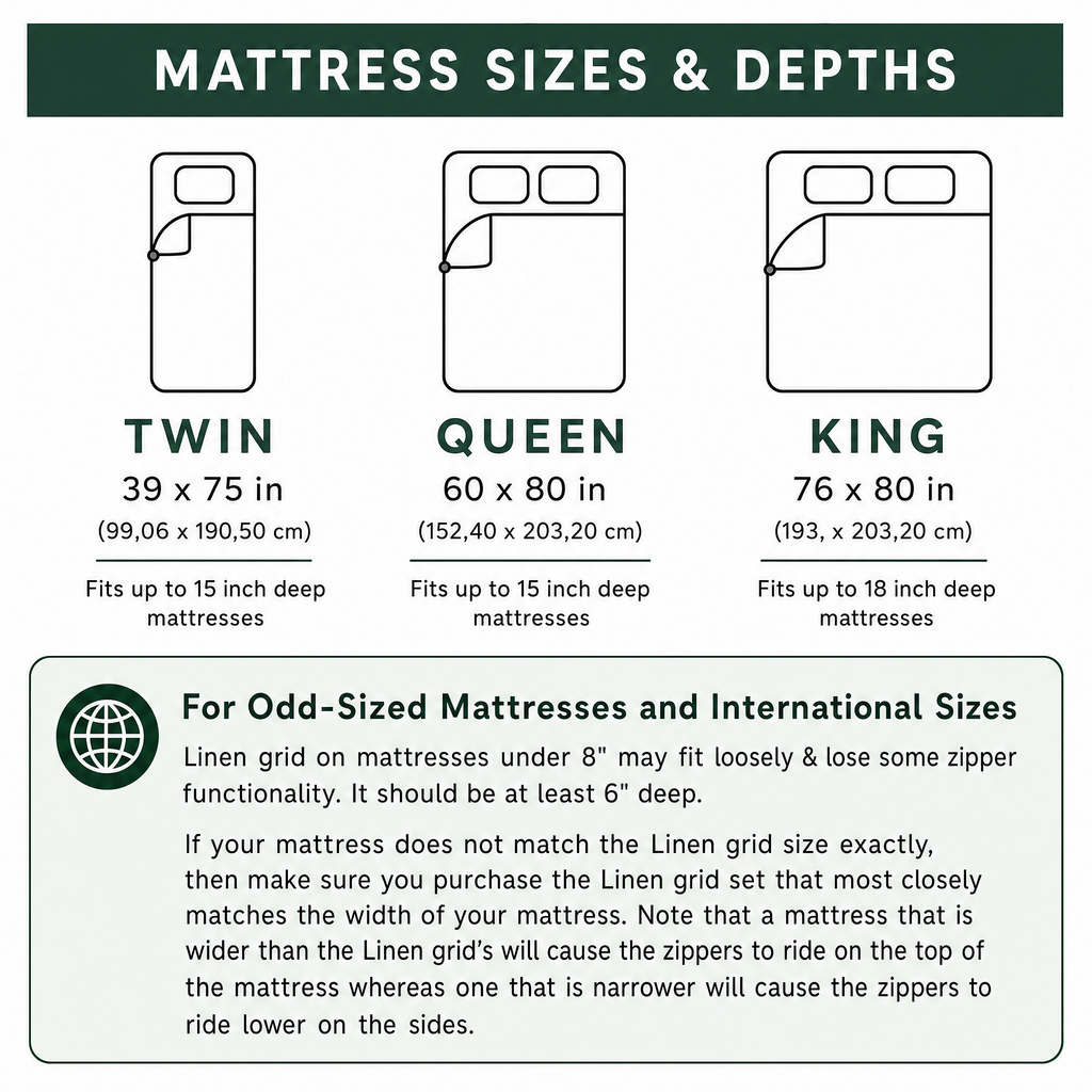 All in One Zippered Bed Set